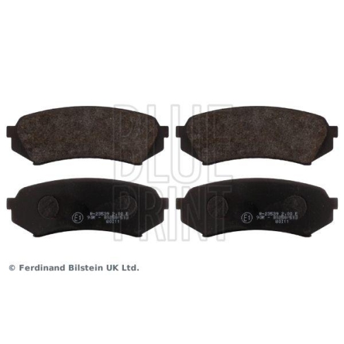 Bremsbelagsatz Scheibenbremse Blue Print ADT342111 f&uuml;r Toyota Lexus Hinterachse