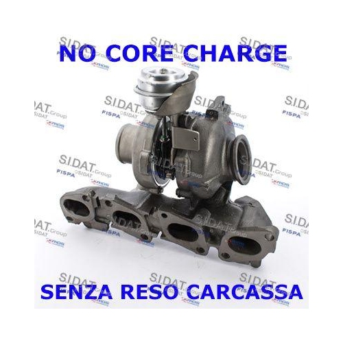 Lader Aufladung Sidat 49.024R für Alfa Romeo Fiat Lancia Opel Saab Vauxhall