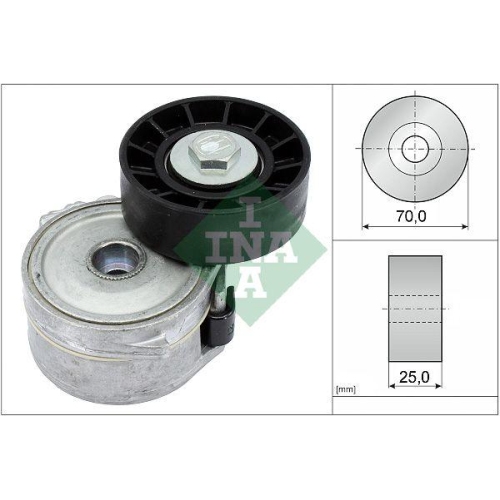 Riemenspanner Keilrippenriemen Schaeffler Ina 534 0334 10 für Citroën Fiat Ford