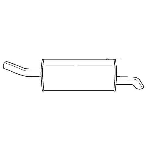 Endschalld&auml;mpfer Sigam 41650 f&uuml;r Opel