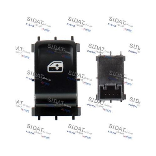 Schalter Fensterheber Sidat 5.145576A2 f&uuml;r Audi Man Seat Skoda VW Vag