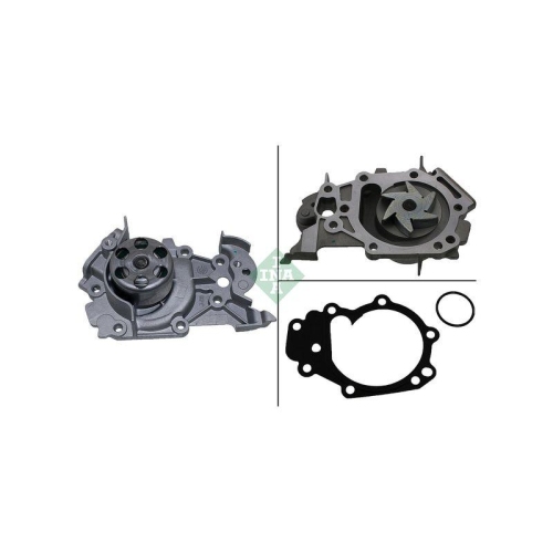 Water Pump Engine Cooling Schaeffler Ina 538 0046 10 for Renault Dacia