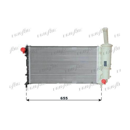 K&uuml;hler Motork&uuml;hlung Frigair 0104.3012 f&uuml;r Alfarome/fiat/lanci