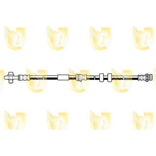Bremsschlauch Unigom 378586 f&uuml;r Audi Seat Skoda VW Vorne
