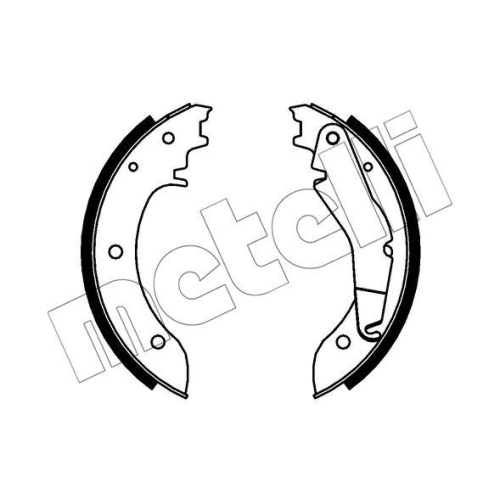Bremsbackensatz Metelli 53-0675 für Mercedes Benz Mercedes Benz Mercedes Benz