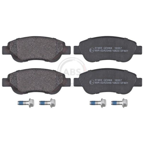 Brake Pad Set Disc Brake A.b.s. 37483 for Citro&euml;n Peugeot Toyota Front Axle