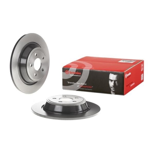Bremsscheibe Brembo 08.N258.41 Prime Line - Uv Coated für Ford Lincoln