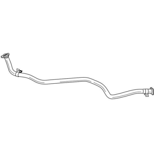 Abgasrohr Sigam 44129 f&uuml;r Toyota VW Vorne