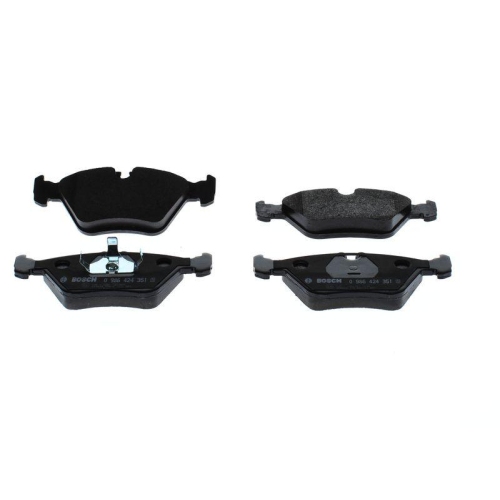 Bremsbelagsatz Scheibenbremse Bosch 0986424351 f&uuml;r Audi Citro&euml;n Peugeot VW
