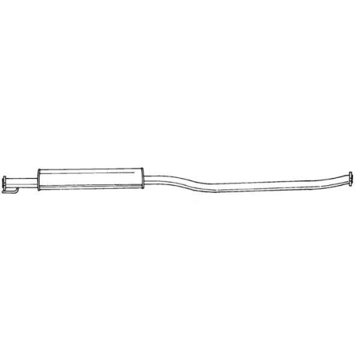 Mittelschalld&auml;mpfer Sigam 40472 f&uuml;r Opel