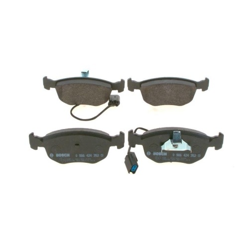 Bremsbelagsatz Scheibenbremse Bosch 0986424352 f&uuml;r Ford Vorderachse