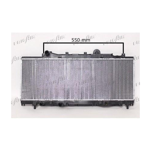 Kühler Motorkühlung Frigair 0104.3017 für Alfarome/fiat/lanci