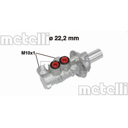 Hauptbremszylinder Metelli 05-0740 für Opel Suzuki