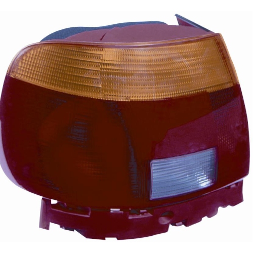 R&Uuml;CKLICHTEINHEIT RECHTS AUDI A4 95' LIMOUSINE ROT/ORANGE RECHTS DEPO MARKE