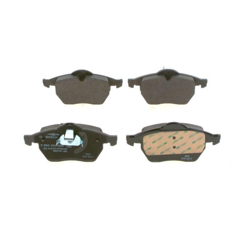 Bremsbelagsatz Scheibenbremse Bosch 0986424360 f&uuml;r Opel Saab Scania Vauxhall