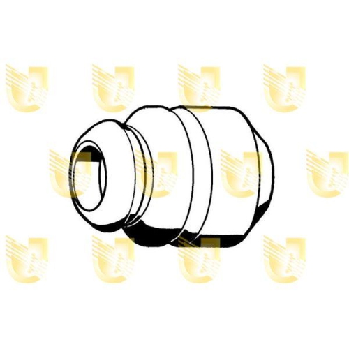 Anschlagpuffer Federung Unigom 390173 f&uuml;r Fiat Vorderachse