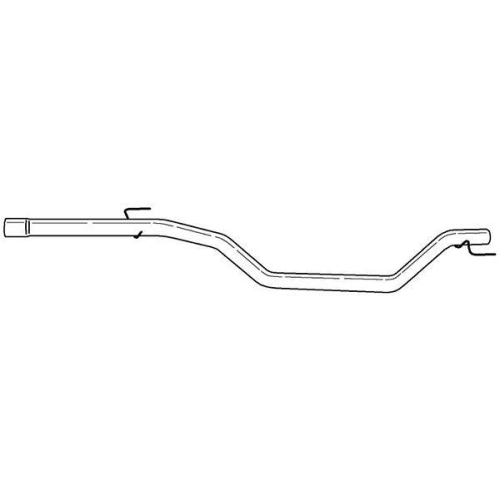 Abgasrohr Sigam 40517 f&uuml;r Opel Mitte