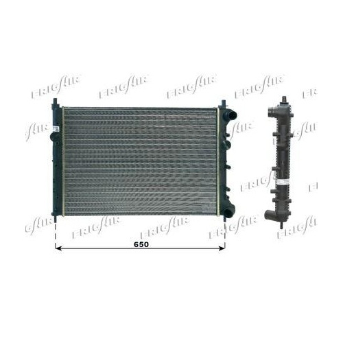 K&uuml;hler Motork&uuml;hlung Frigair 0104.3031 f&uuml;r Alfarome/fiat/lanci