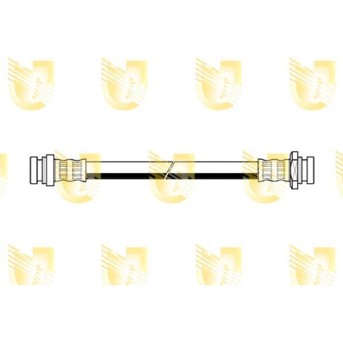 Bremsschlauch Unigom 378285 f&uuml;r Chevrolet Daewoo Hinten