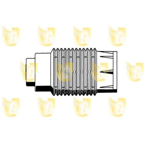 Schutzkappe/faltenbalg Sto&szlig;d&auml;mpfer Unigom 391544 f&uuml;r Opel Vorderachse