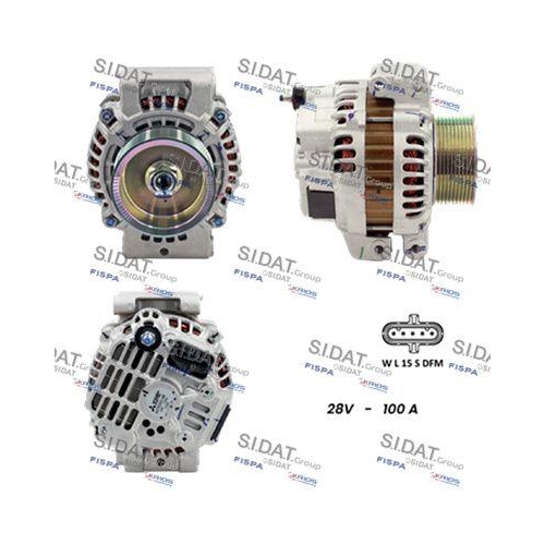 Generator Sidat A24MH0112 f&uuml;r Mitsubishi Scania