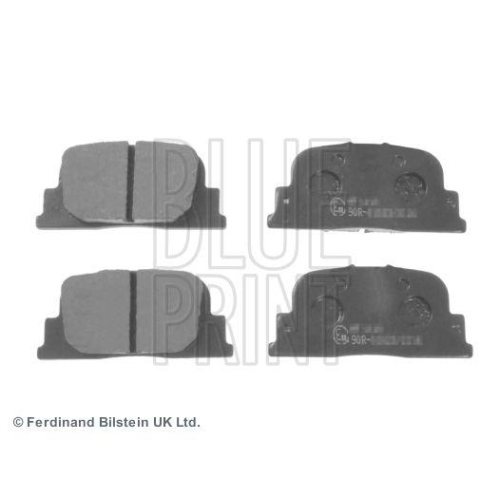Bremsbelagsatz Scheibenbremse Blue Print ADT342179 f&uuml;r Toyota Hinterachse