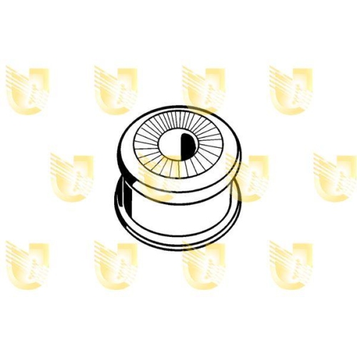 Lagerung Achskörper Unigom 391547 für Opel Vorderachse Links Vorderachse Rechts