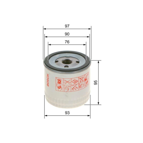 Servicekit 4 Filter Bosch f&uuml;r FORD FOCUS +5 Liter &Ouml;l 5w30