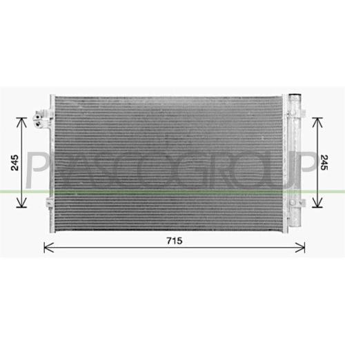 Kondensator Klimaanlage Prasco BM053C001 Prascoselection f&uuml;r Bmw