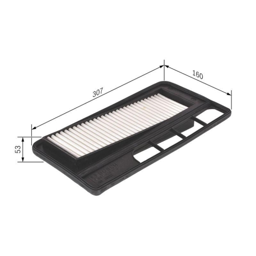 Luftfilter Bosch 1987429173 f&uuml;r Opel Suzuki