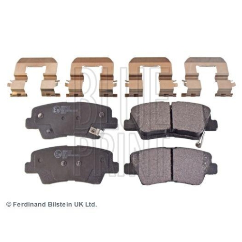 Bremsbelagsatz Scheibenbremse Blue Print ADG042127 f&uuml;r Dodge Ssangyong Hyundai