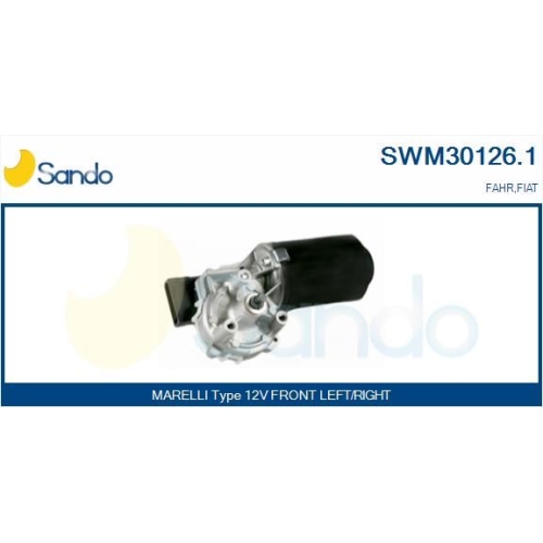 Wischermotor Sando SWM30126.1 f&uuml;r Fiat Vorne