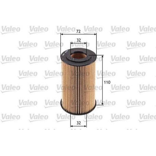 Ölfilter Valeo 586565 für Hyundai Kia