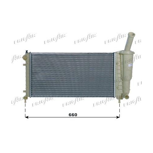 K&uuml;hler Motork&uuml;hlung Frigair 0104.3044 f&uuml;r Alfarome/fiat/lanci