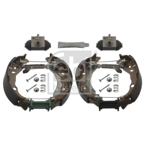 Bremsbackensatz Febi Bilstein 37548 f&uuml;r Citro&euml;n Peugeot Hinterachse