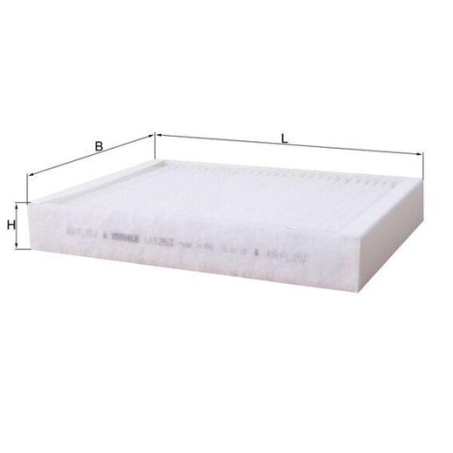 Filter Innenraumluft Mahle LA 1263 f&uuml;r Mercedes Benz Mercedes Benz