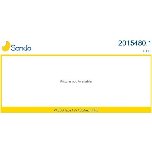 Generator Sando 2015480.1 f&uuml;r Ford Volvo