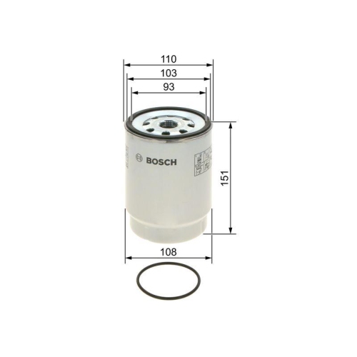 Kraftstofffilter Bosch F026402242 f&uuml;r Man