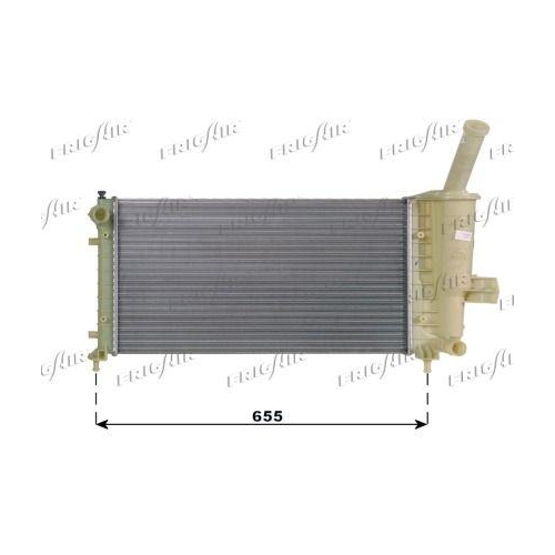 K&uuml;hler Motork&uuml;hlung Frigair 0104.3049 f&uuml;r Alfarome/fiat/lanci
