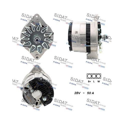 Generator Sidat A24ML0118 f&uuml;r Case Ih Cummins Jcb Onan