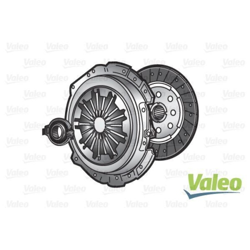 Kupplungssatz Valeo 838321 Service 3kkit F&uuml;r Umruestsatz f&uuml;r