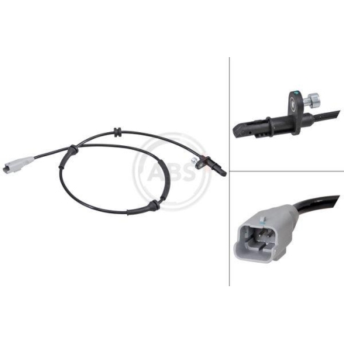 Sensor Raddrehzahl A.b.s. 30642 f&uuml;r Citro&euml;n Fiat Peugeot Toyota Vorderachse