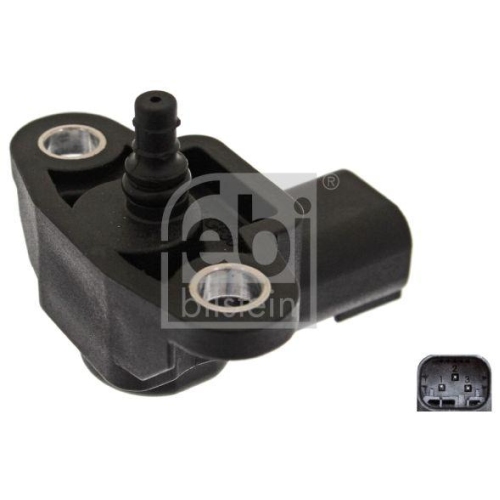 Sensor Ladedruck Febi Bilstein 44466 f&uuml;r Chrysler Dodge Mercedes Benz Jeep