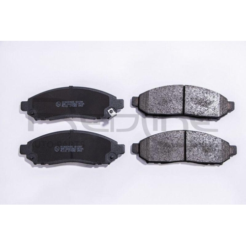 Bremsbelagsatz Scheibenbremse Red-line 27NI020 f&uuml;r Nissan Vorderachse