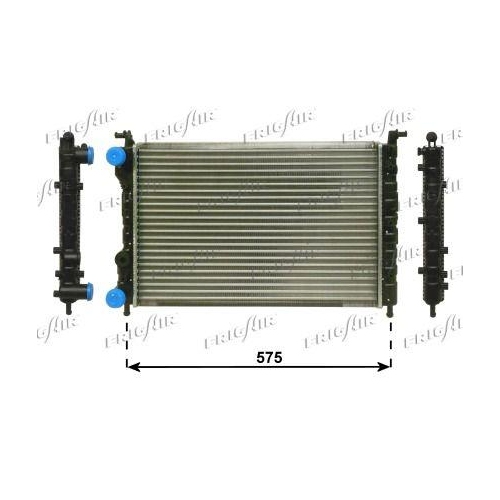 Radiator Engine Cooling Frigair 0104.3063 for Alfarome/fiat/lanci