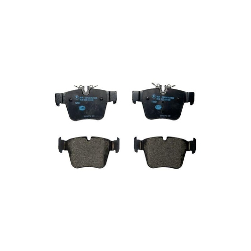 Bremsbelagsatz Scheibenbremse Hella 8DB 355 024-991 für Mercedes Benz Amc