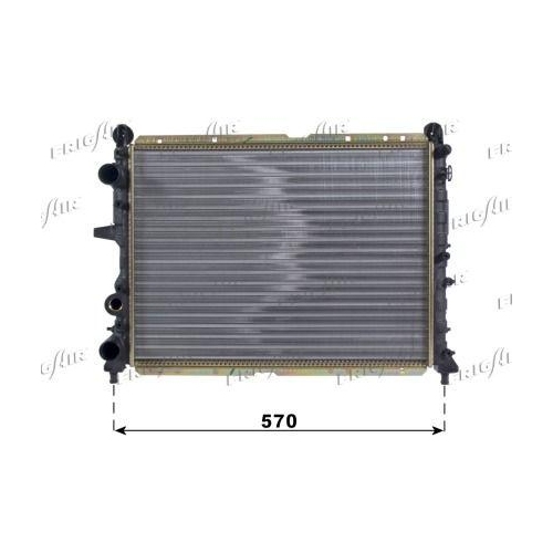 Kühler Motorkühlung Frigair 0104.3067 für Alfarome/fiat/lanci