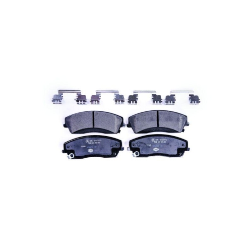 Bremsbelagsatz Scheibenbremse Hella 8DB 355 025-001 f&uuml;r Chrysler Dodge Amc