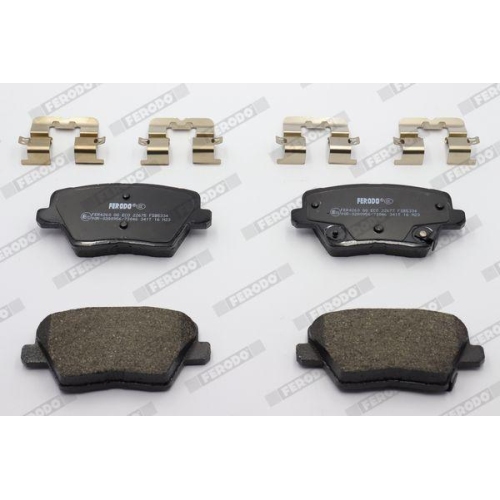 Bremsbelagsatz Scheibenbremse Ferodo FDB5334 Premier Eco Friction f&uuml;r Hyundai