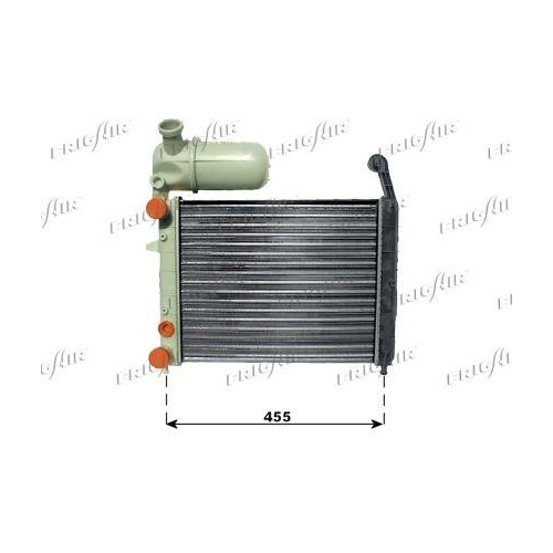 K&uuml;hler Motork&uuml;hlung Frigair 0104.3072 f&uuml;r Alfarome/fiat/lanci